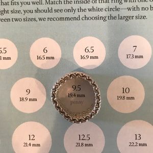 Tiffany & Co. Jewelry - Tiffany & Co Silver Mesh Ring Size 9.5 Tiffany & Co. Jewelry - Tiffany & Co Silver Mesh Ring Size 9.5